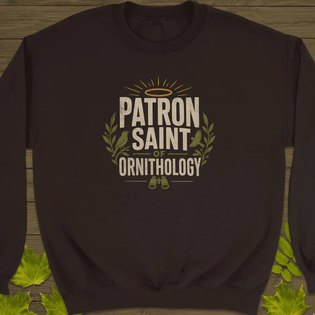 Patron Saint Ornithology Sweatshirt in Dark Chocolate