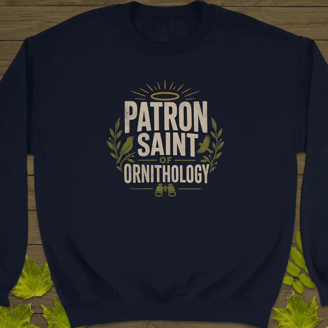 Patron Saint Ornithology Sweatshirt in Navy