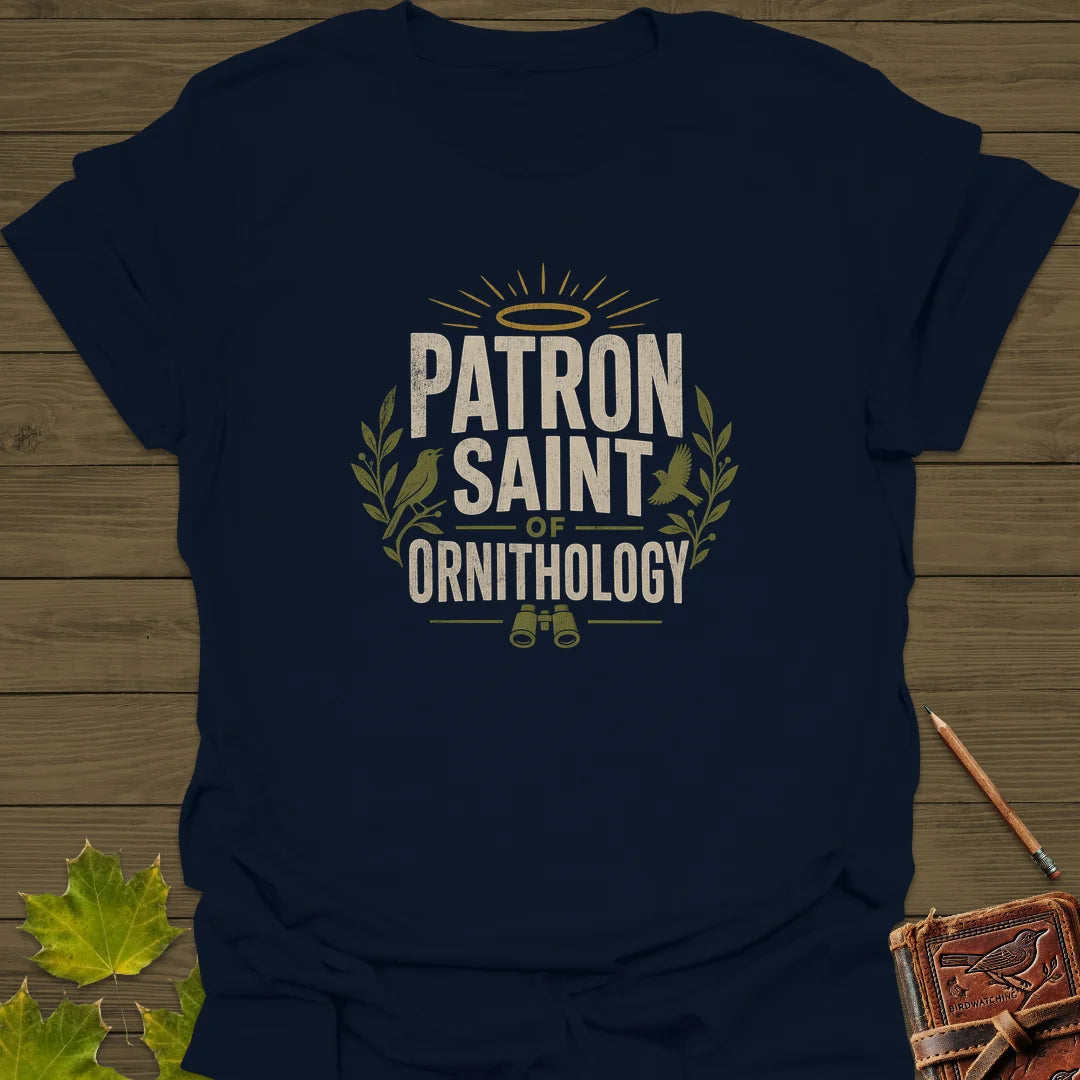 Patron Saint Ornithology T-Shirt in Navy