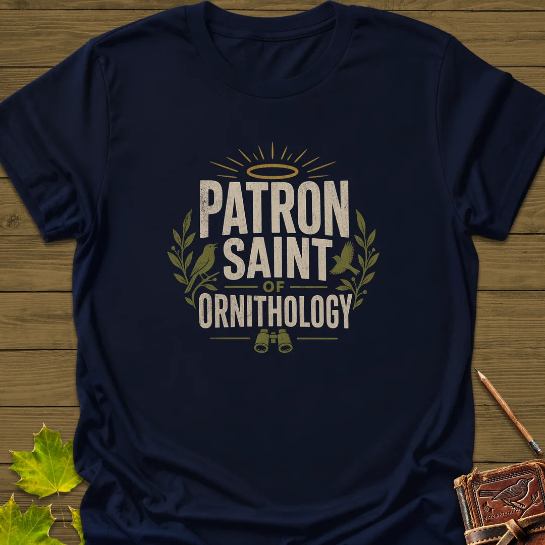 Patron Saint Ornithology T-Shirt in Navy