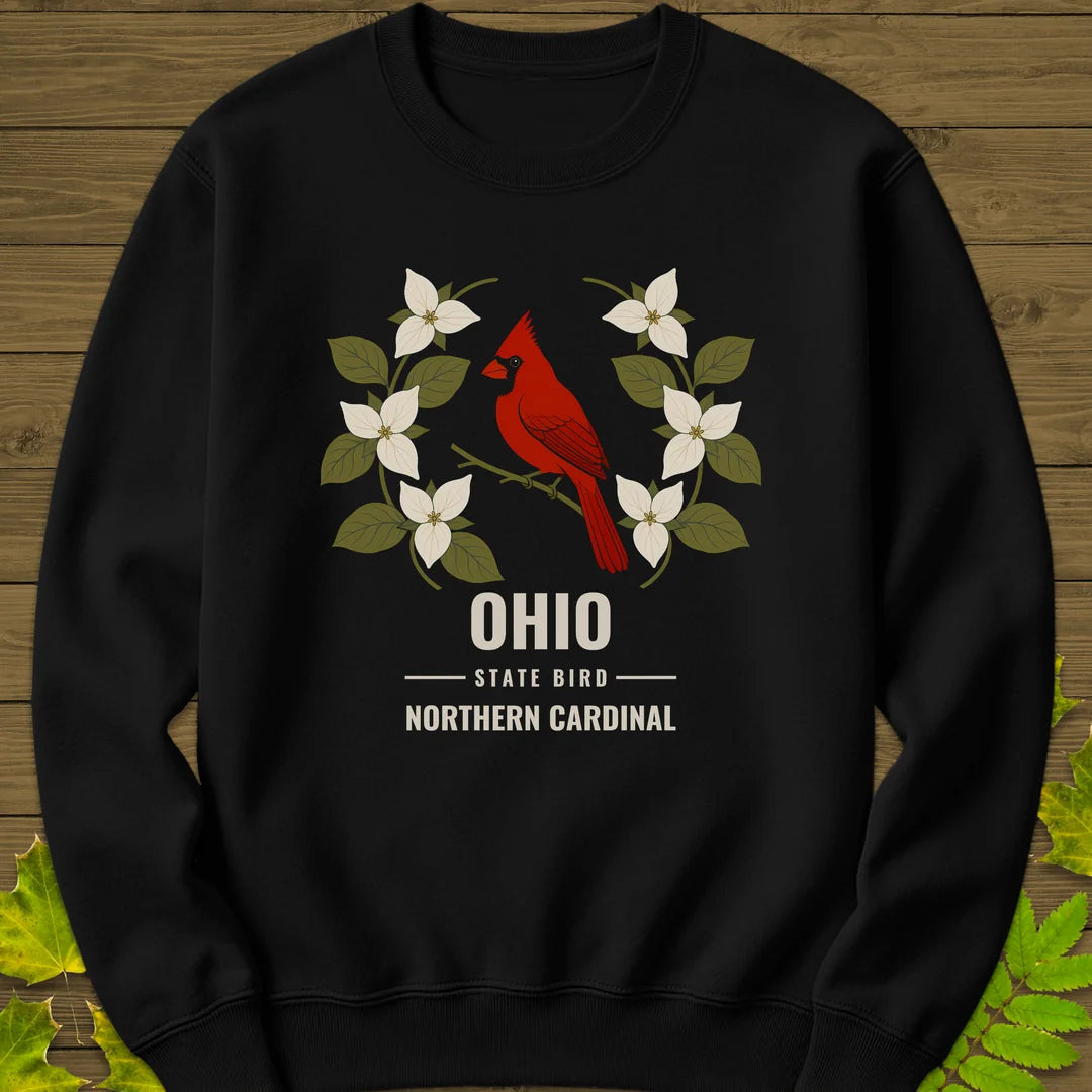 Ohio State Bird Sweatshirt in Black