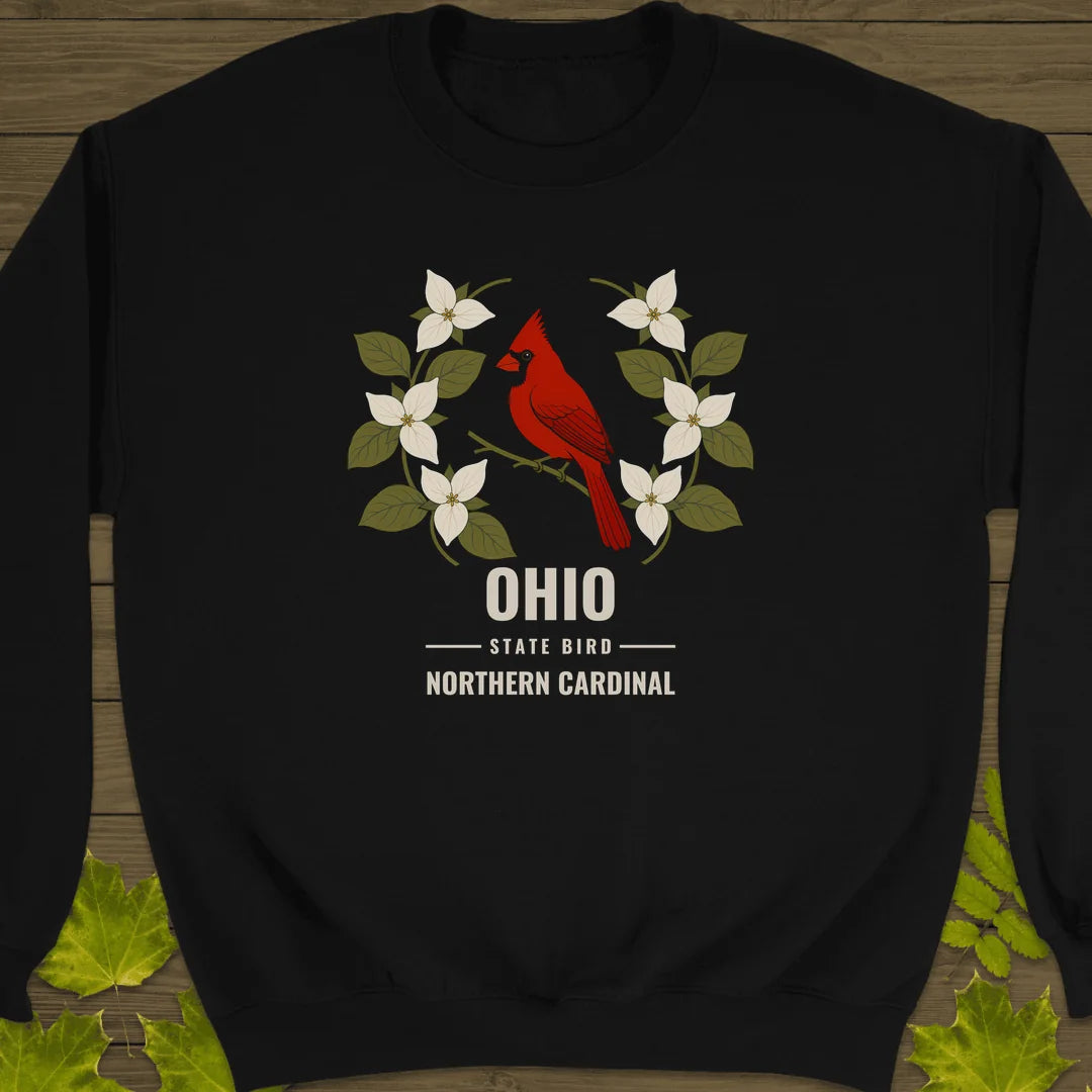 Ohio State Bird Sweatshirt in Black