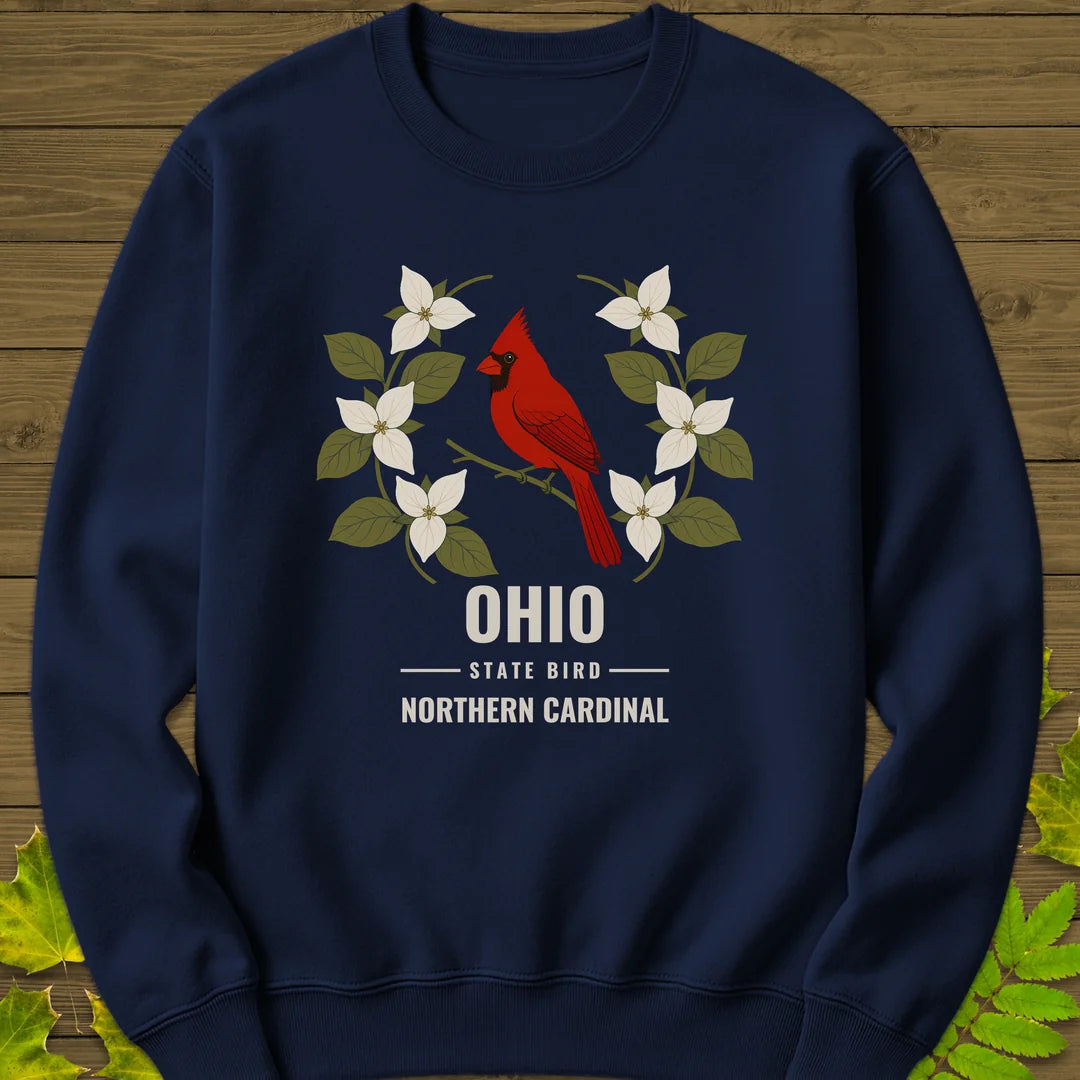 Ohio State Bird Sweatshirt in Navy