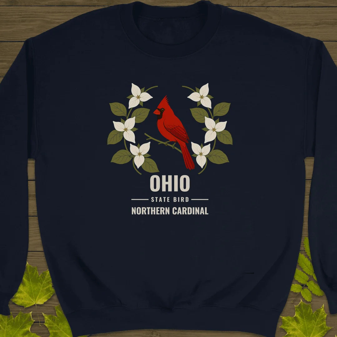 Ohio State Bird Sweatshirt in Navy