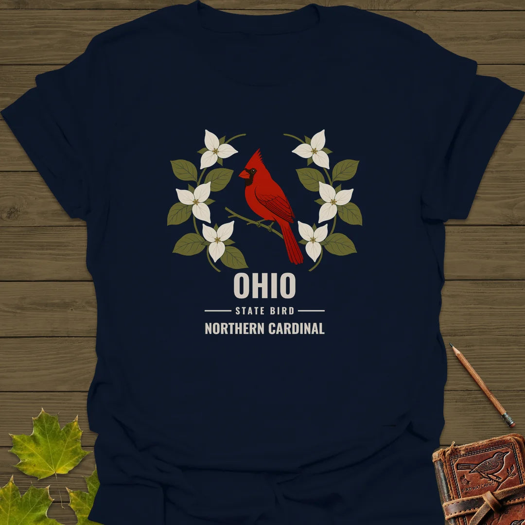 Ohio State Bird T-Shirt in Navy