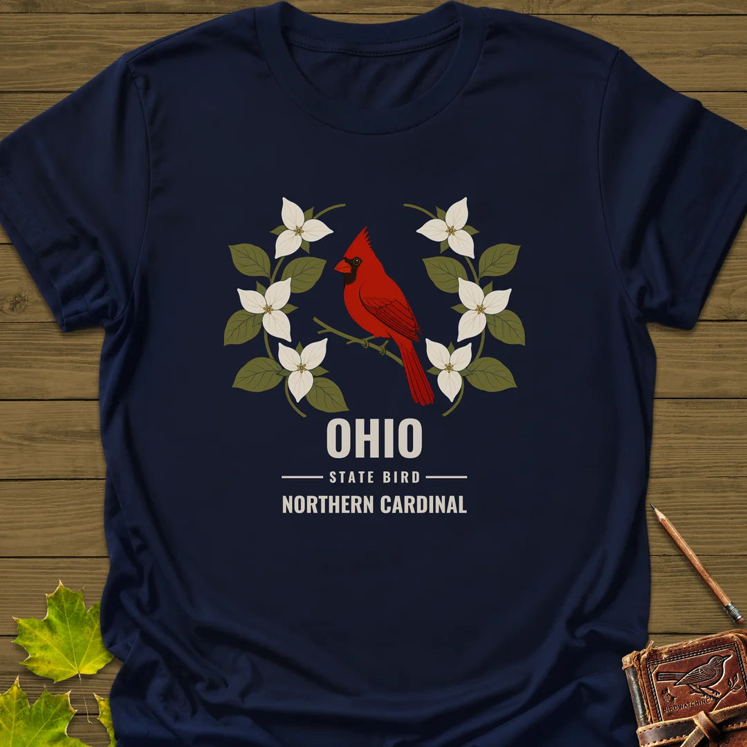 Ohio State Bird T-Shirt in Navy