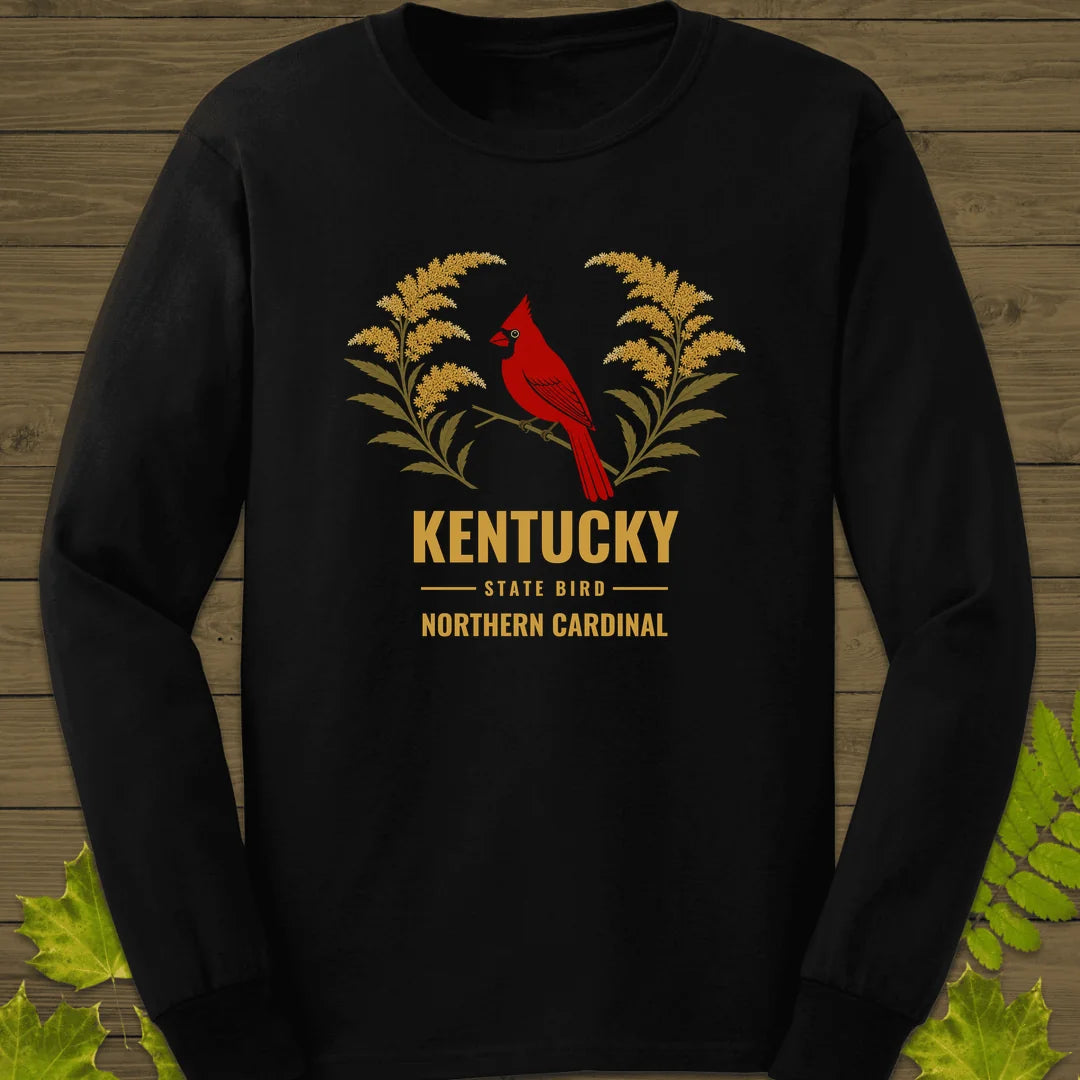 Kentucky State Bird Long Sleeve in Black