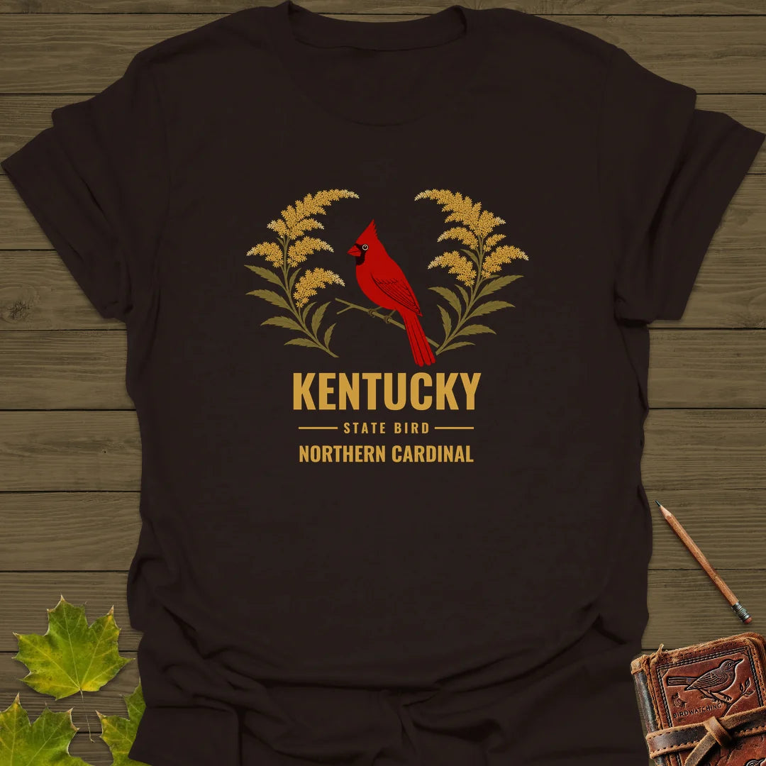 Kentucky State Bird T-Shirt in Dark Chocolate