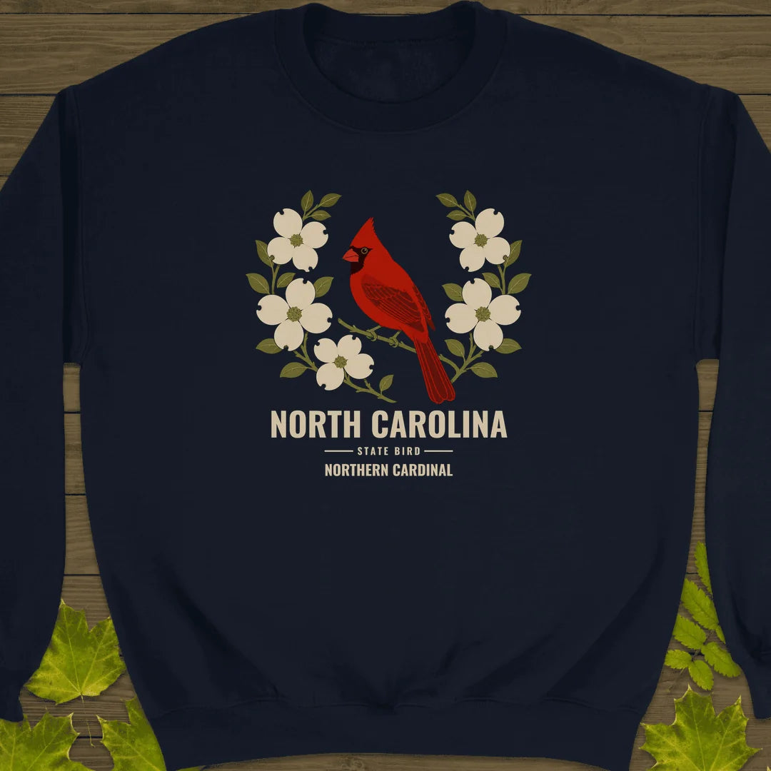 North Carolina State Bird Sweatshirt in Navy