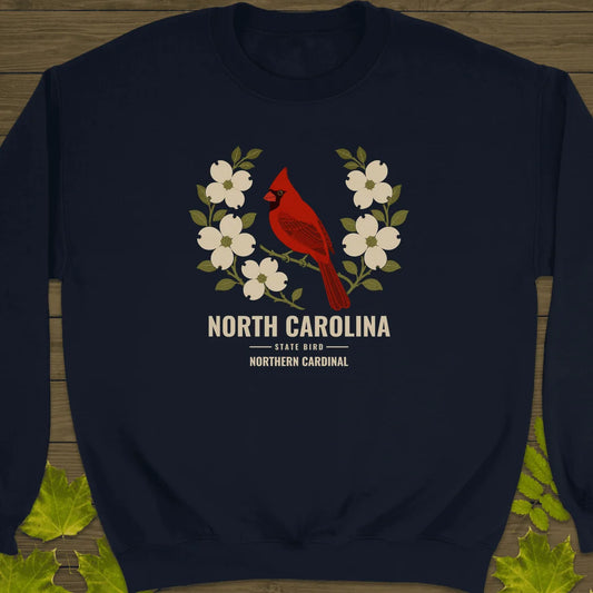North Carolina State Bird Sweatshirt in Navy