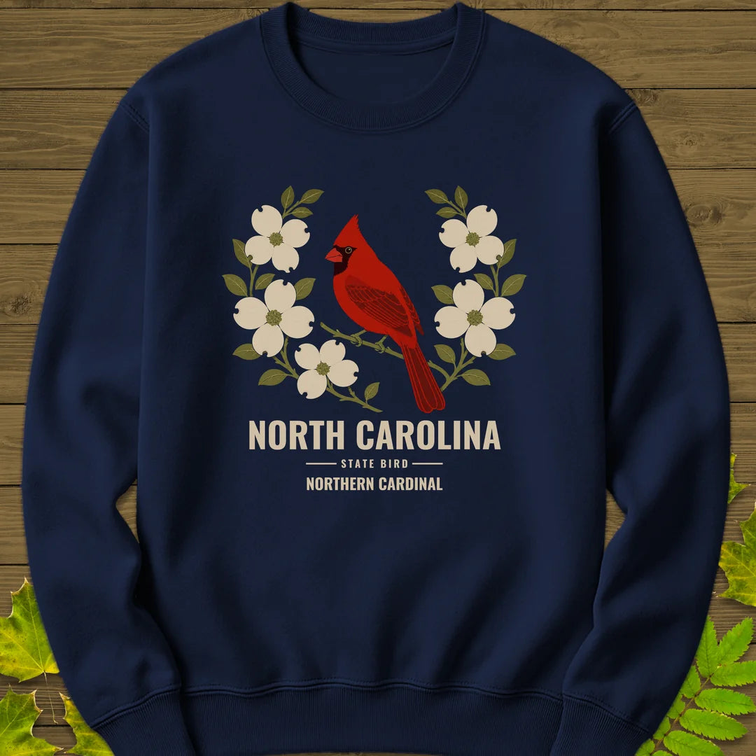North Carolina State Bird Sweatshirt in Navy