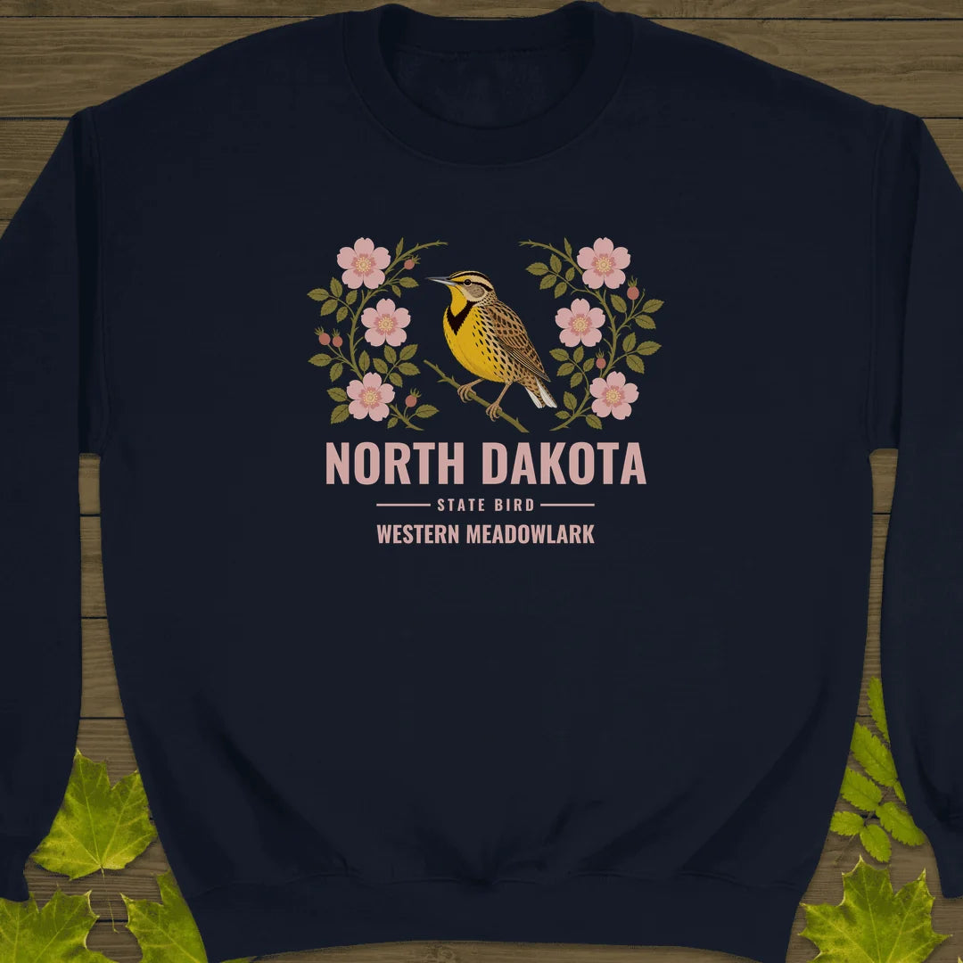 North Dakota State Bird Sweatshirt in Navy