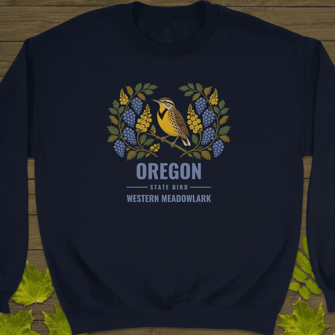 Oregon State Bird Sweatshirt in Navy