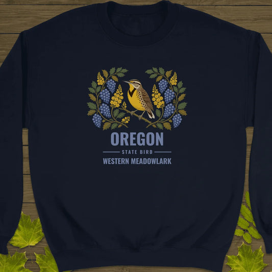 Oregon State Bird Sweatshirt in Navy