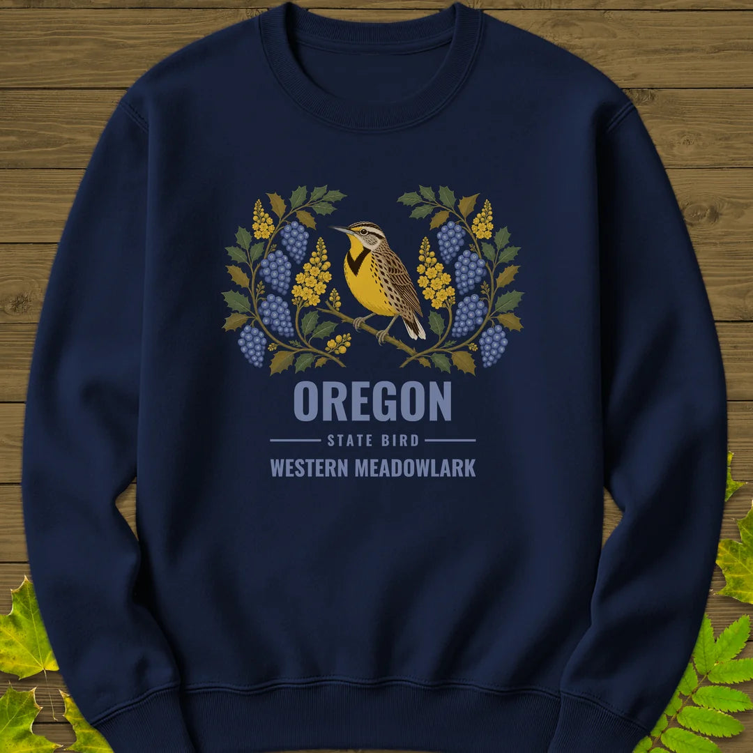 Oregon State Bird Sweatshirt in Navy