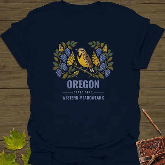 Oregon State Bird T-Shirt in Navy