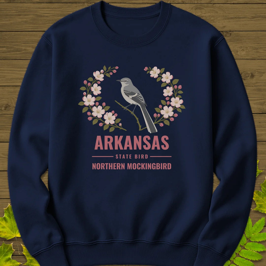 Arkansas State Bird Sweatshirt in Navy