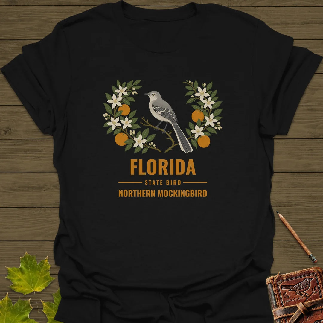 Florida State Bird T-Shirt in Black