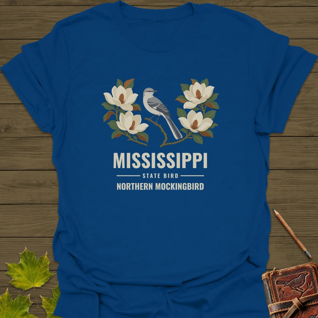 Mississippi State Bird T-Shirt in Royal