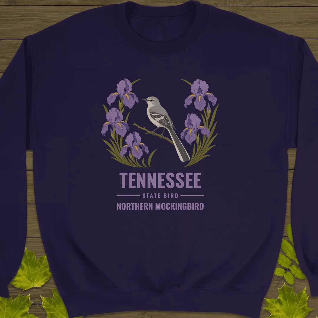Tennessee State Bird Sweatshirt in Purple