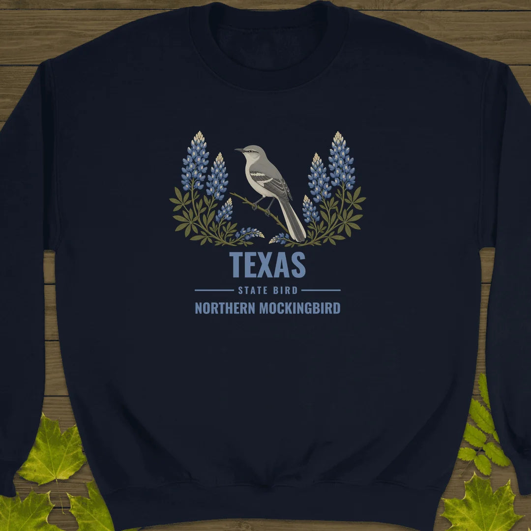 Texas State Bird Sweatshirt in Navy