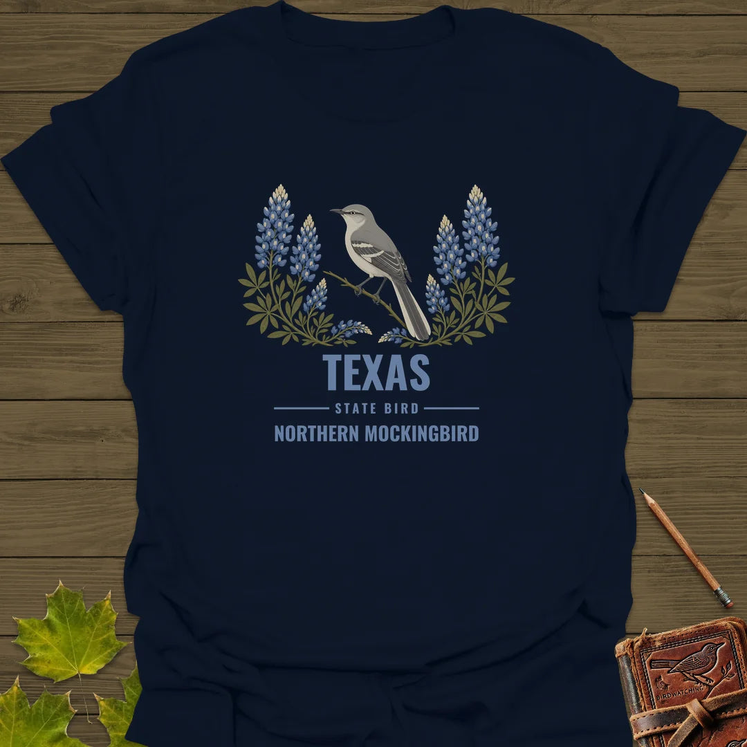 Texas State Bird T-Shirt in Navy