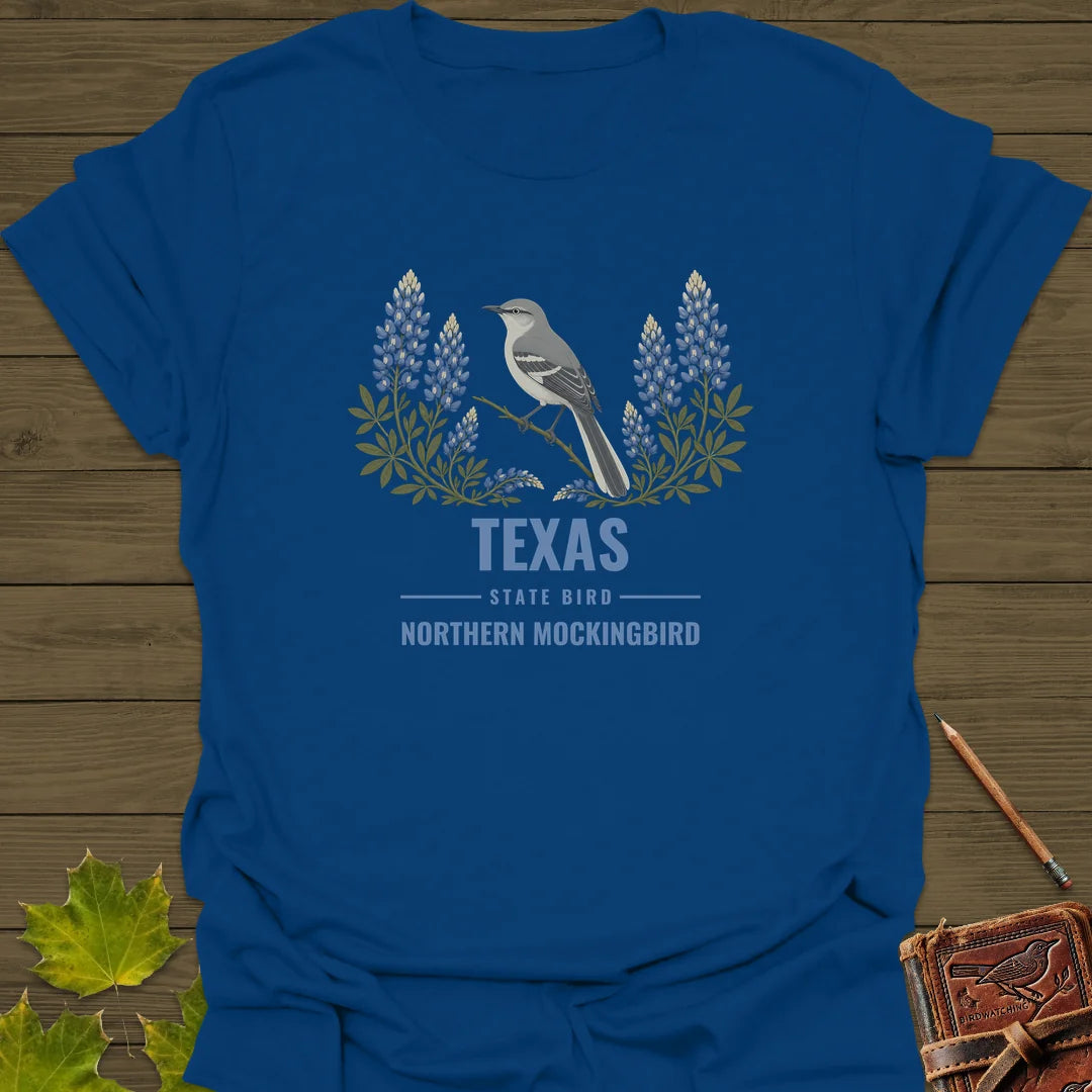 Texas State Bird T-Shirt in Royal