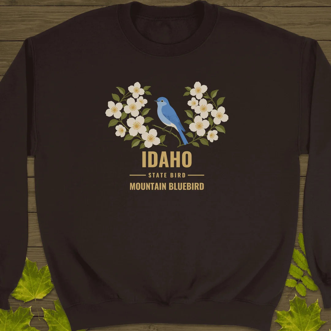 Idaho State Bird Sweatshirt in Dark Chocolate