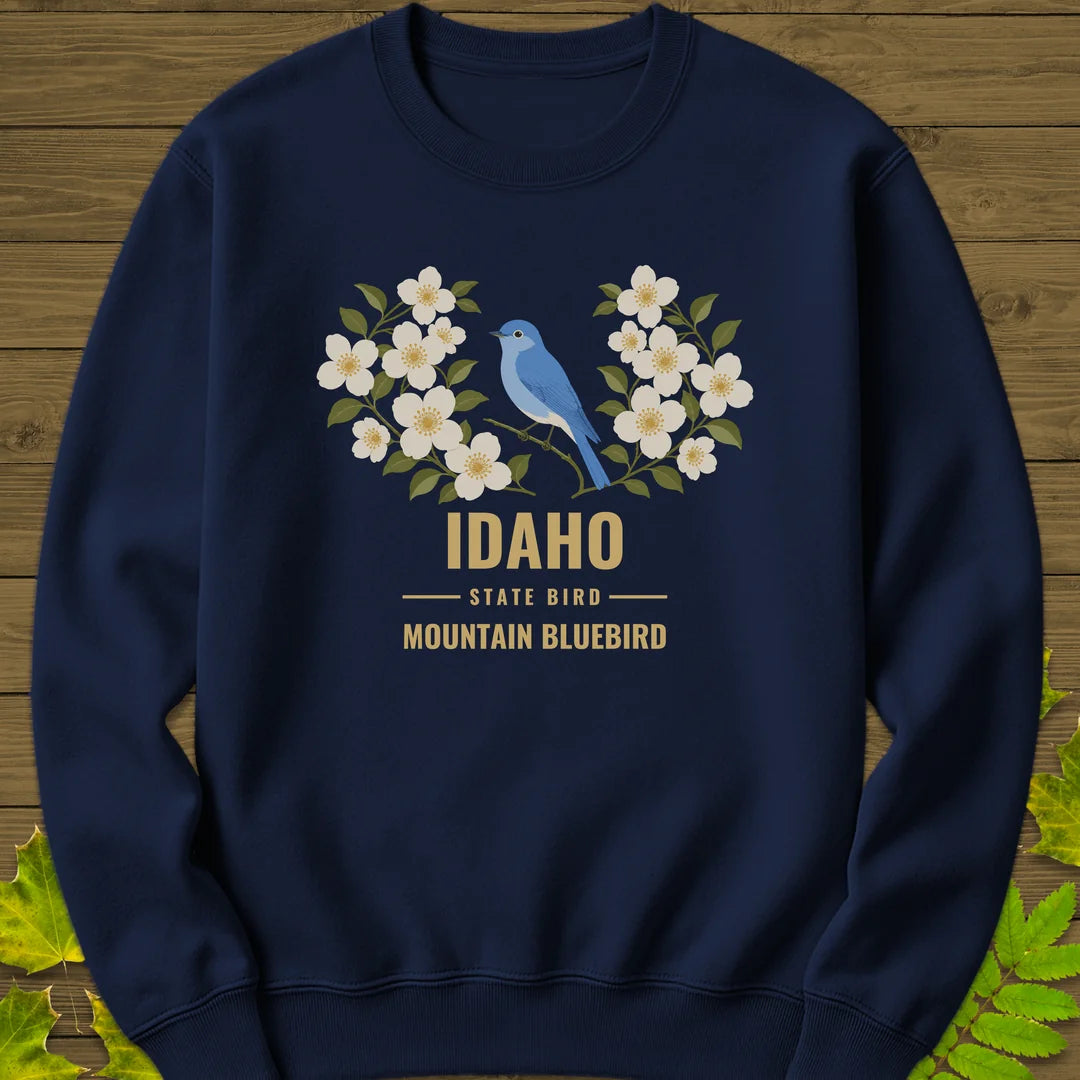 Idaho State Bird Sweatshirt in Navy