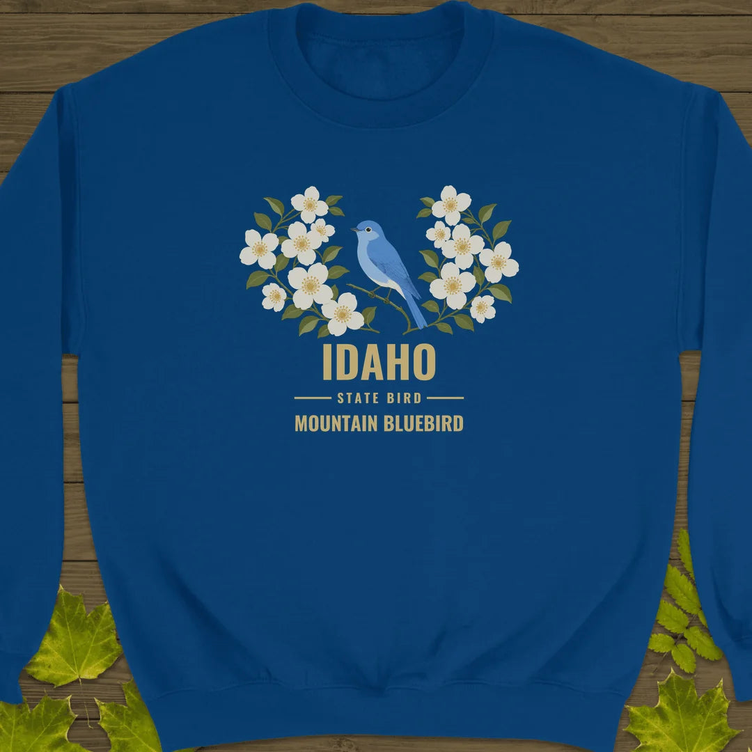 Idaho State Bird Sweatshirt in Royal