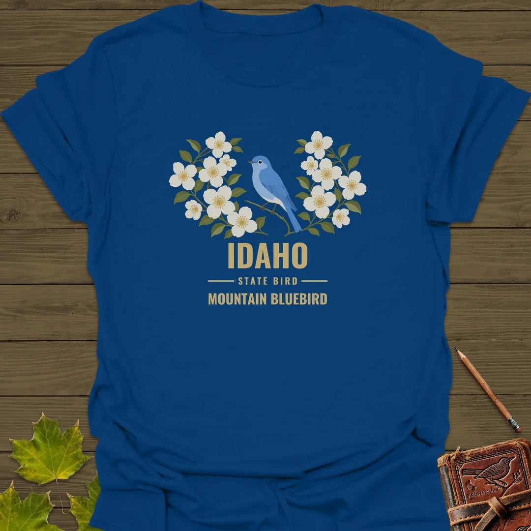 Idaho State Bird T-Shirt in Royal