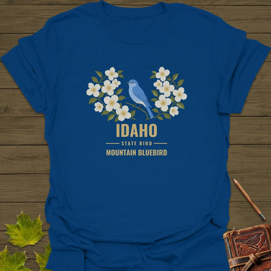 Idaho State Bird T-Shirt in Royal