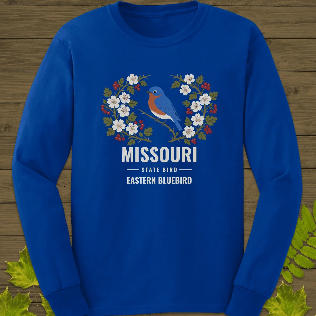 Missouri State Bird Long Sleeve in Royal