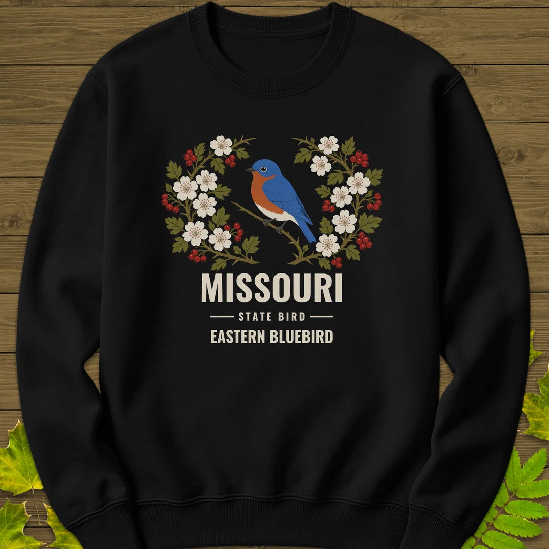 Missouri State Bird Sweatshirt in Black
