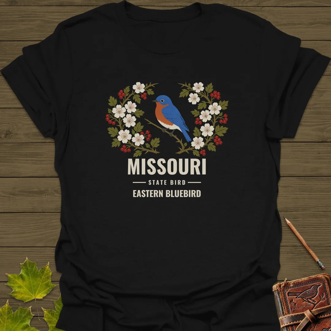 Missouri State Bird T-Shirt in Black