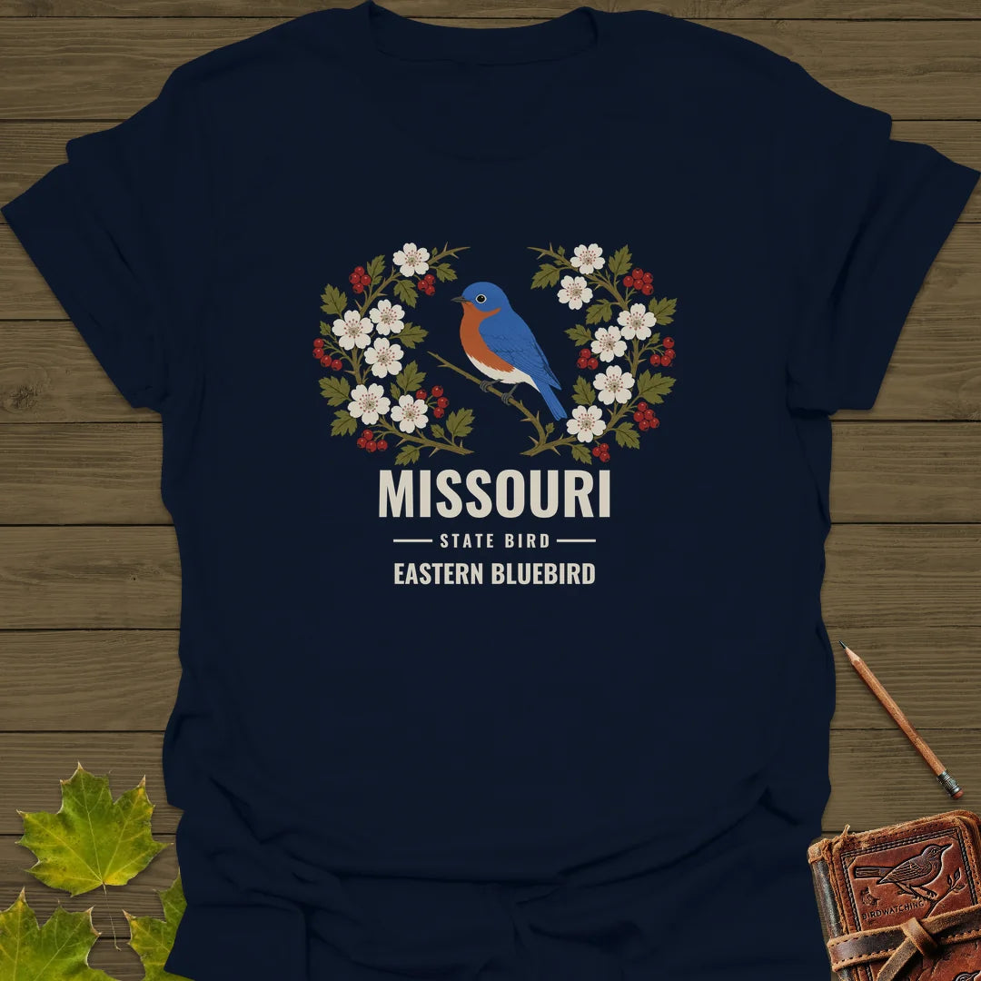 Missouri State Bird T-Shirt in Navy