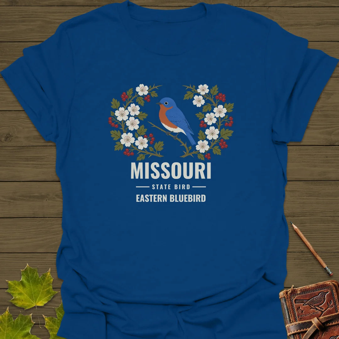 Missouri State Bird T-Shirt in Royal