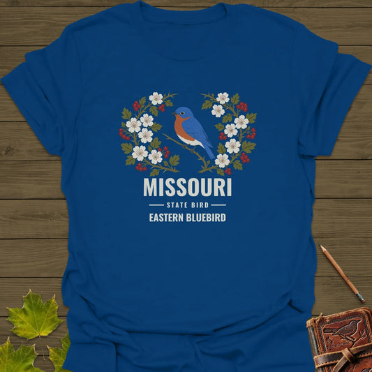 Missouri State Bird T-Shirt in Royal