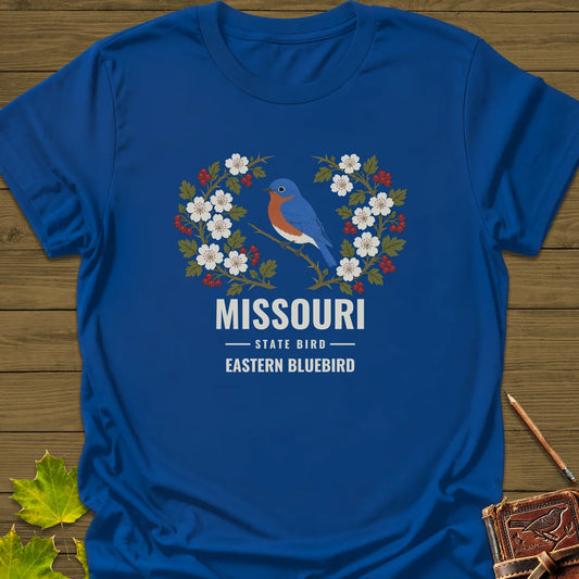Missouri State Bird T-Shirt in Royal