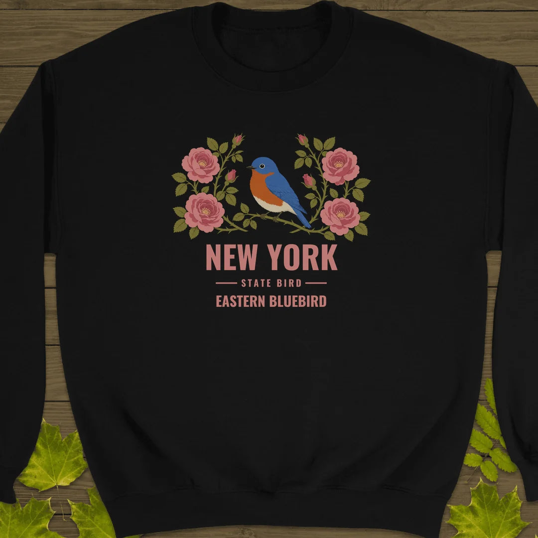 New York State Bird Sweatshirt in Black