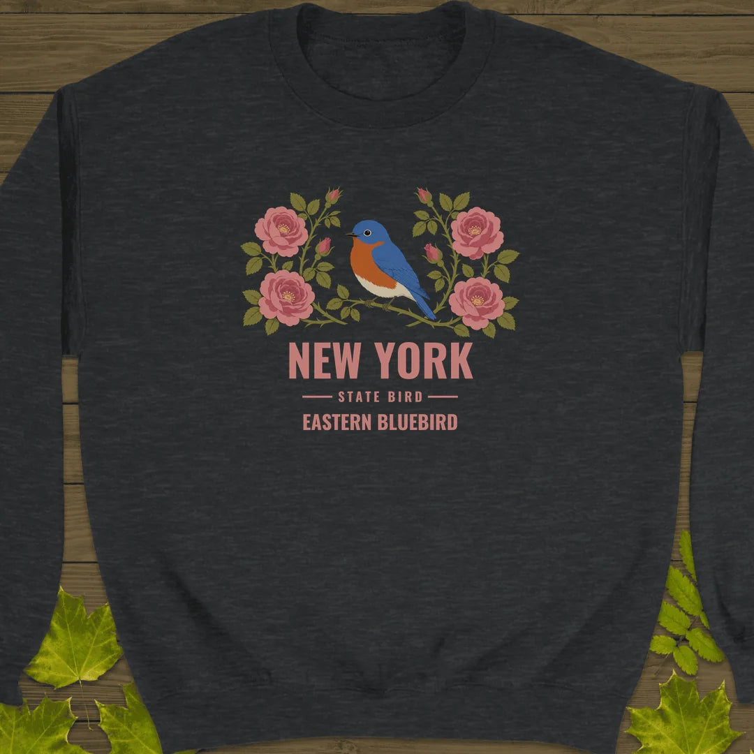 New York State Bird Sweatshirt in Dark Heather