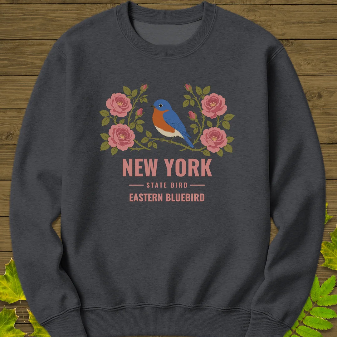New York State Bird Sweatshirt in Dark Heather