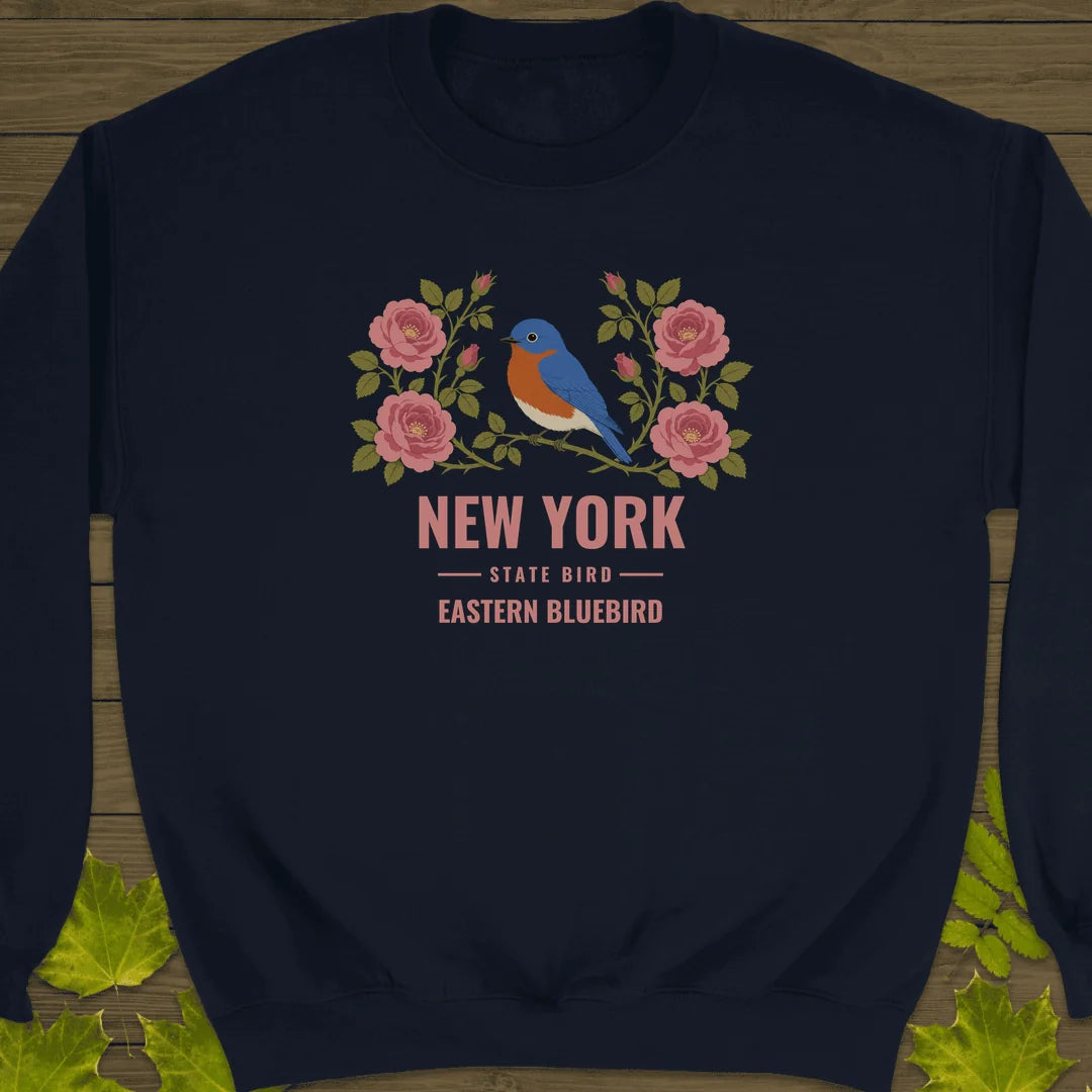 New York State Bird Sweatshirt in Navy