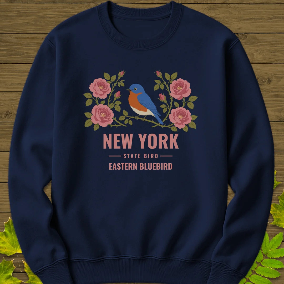 New York State Bird Sweatshirt in Navy