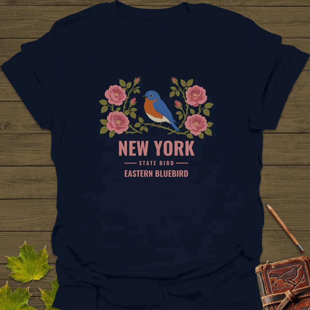 New York State Bird T-Shirt in Navy