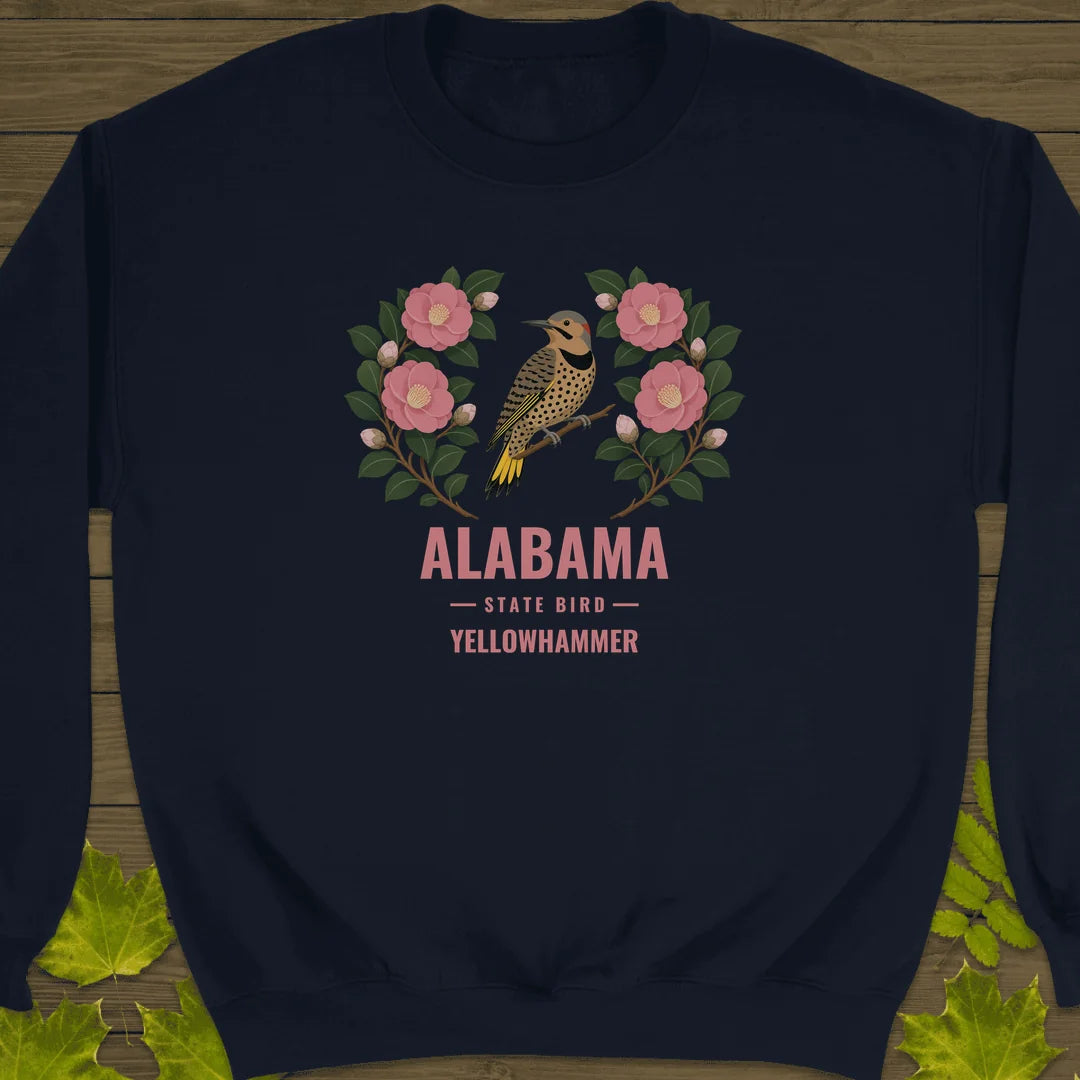 Alabama State Bird Sweatshirt in Navy