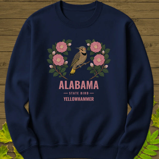 Alabama State Bird Sweatshirt in Navy
