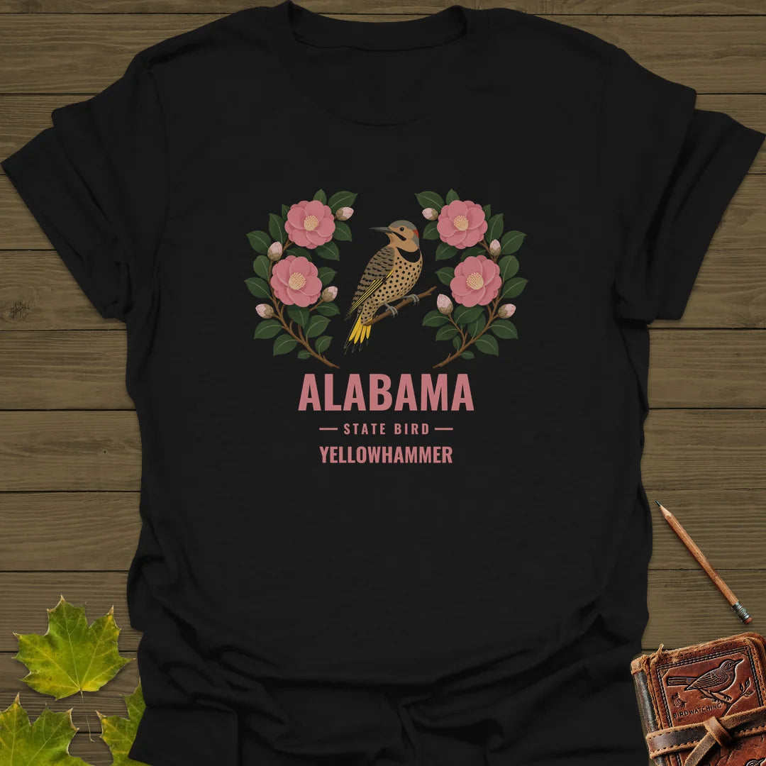 Alabama State Bird T-Shirt in Black