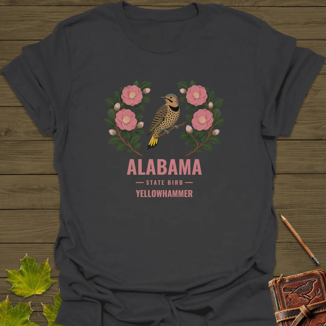 Alabama State Bird T-Shirt in Charcoal