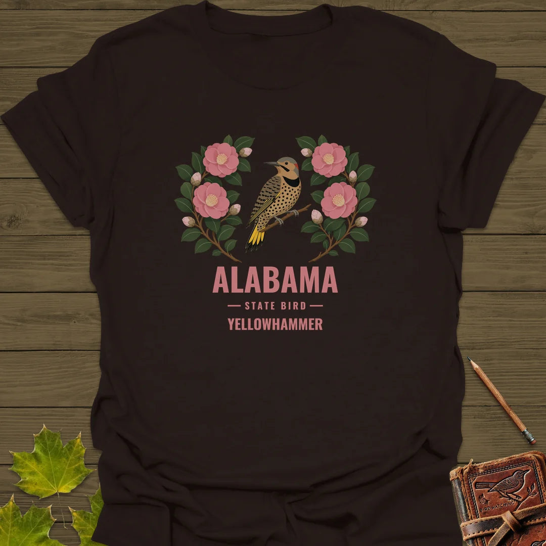 Alabama State Bird T-Shirt in Dark Chocolate